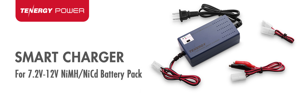 Smart Charger For 7.2V-12V NiMH/NiCD Battery Packs