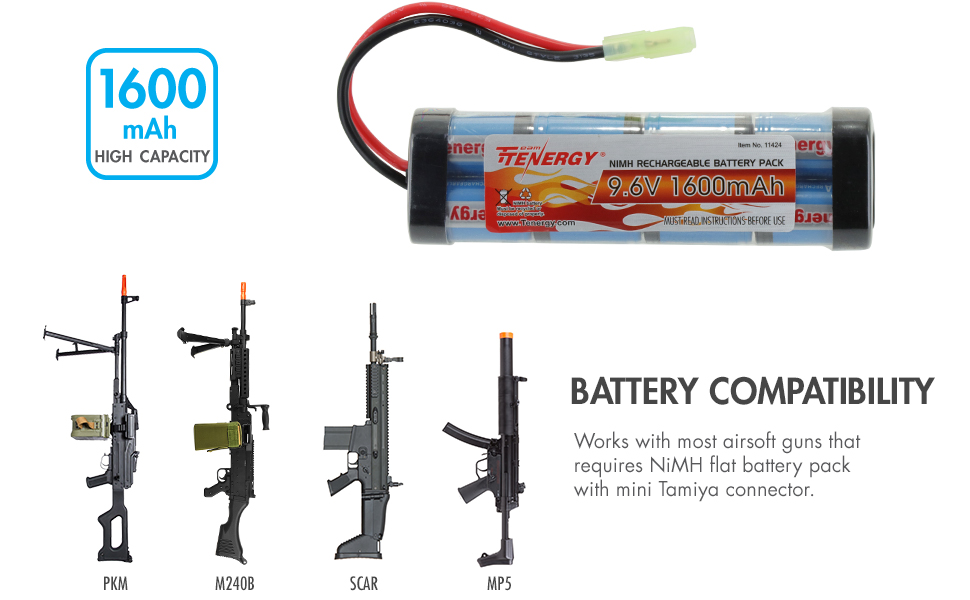 Airsoft24 AirPack Akku 12V 1600mAh NiMH Small-Type mit Mini-Tam Anschluss  kaufen