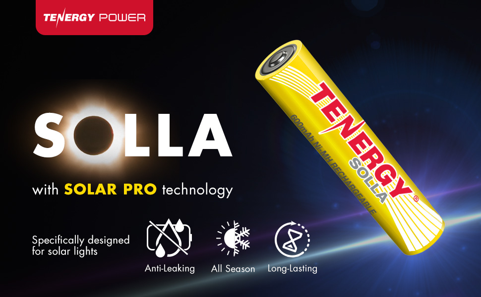 AAA/LR03 USB rechargeable batteries - Solar Brother