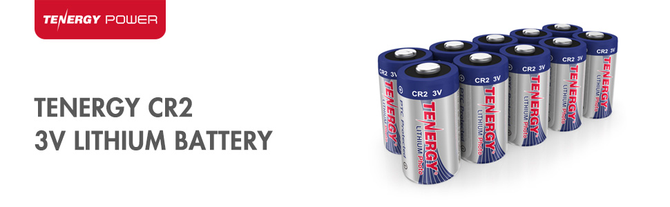 Tenergy CR123A Lithium Propel Battery - 2 Pack – Fenix Store