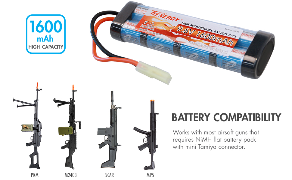 Long Capacity and Wide Airsoft Compatibility