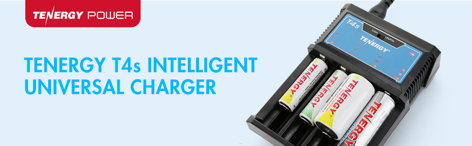 Tenergy T4S Intelligent Universal Charger