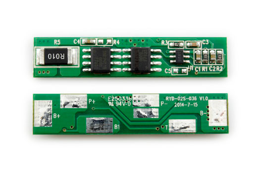 Protection Circuit Module [PCB] for 7.4V (2S) Li-ion Battery Pack (Cutoff 11A)