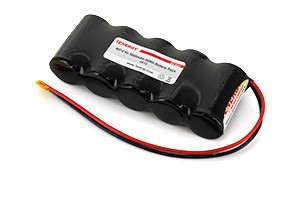 AT: Tenergy 6V 5000mAh NiCd Rechargeable Battery Pack (5S1P, 30Wh, 4A Rate)
