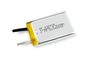 3ス Tenergy Polymer Li-Ion 3.7V 140mAh Battery 30655-0 - Tenergy