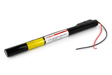 AT: Tenergy Li-ion 18650 14.8V 2200mAh Stick Rechargeable Battery Pack w/ PCB (4S1P, 32.56Wh, 4A Rate)