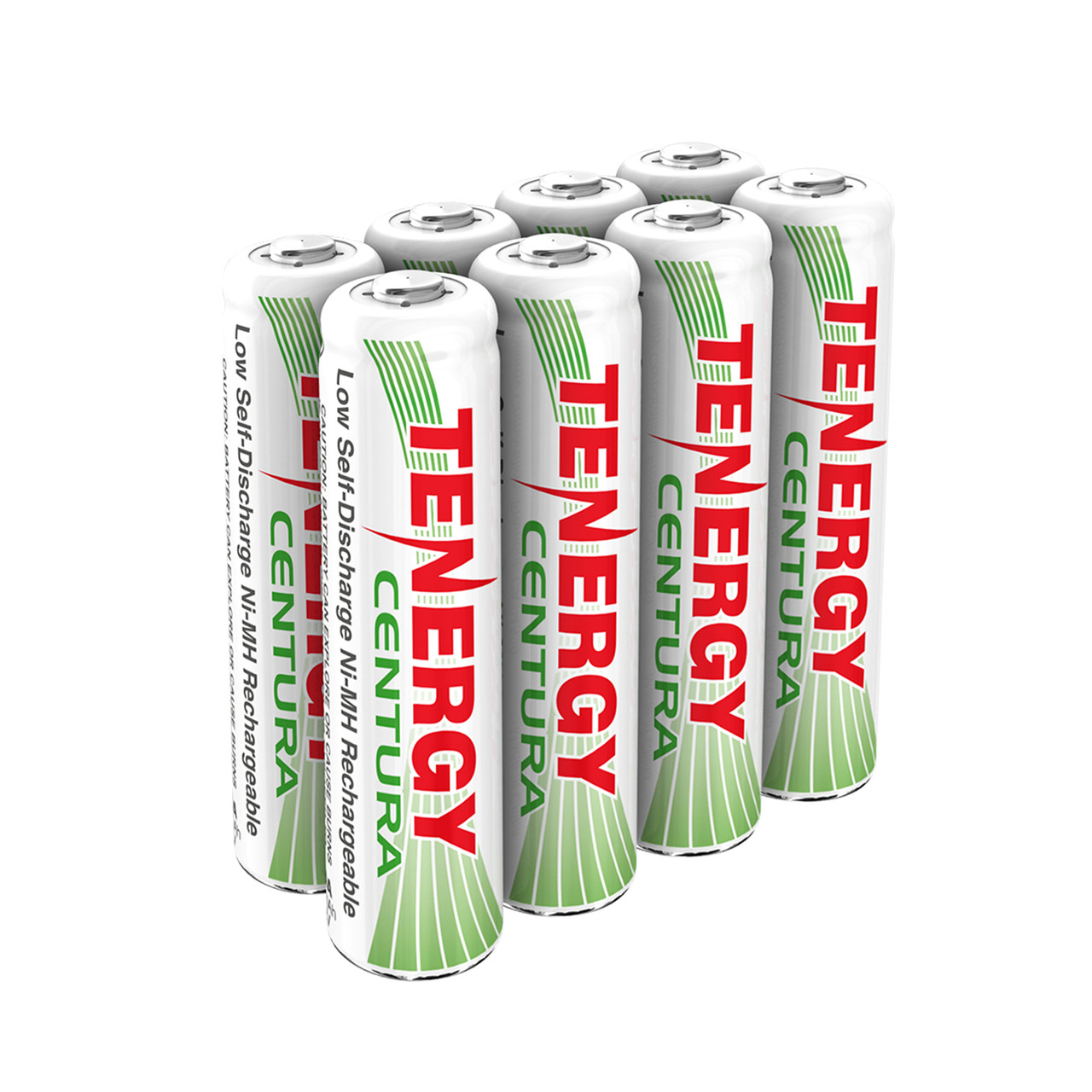 8 pcs Tenergy Centura NiMH AAA 1.2V 800mAh Rechargeable Batteries
