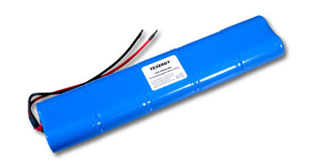 AT: Tenergy NiCd 12V 5000mAh Rechargeable Battery Pack (10S1P, 60Wh, 4A Rate)