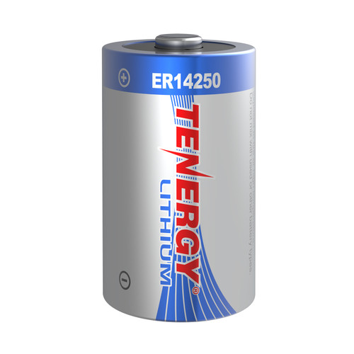 Tenergy Primary Lithium Thionyl Chloride Battery 1/2 AA 3.6V 1200mAh  (ER14250) (non Rechargeable)