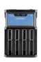 Tenergy T4s intelligent battery charger with four independent slots for versatile cell recharging.