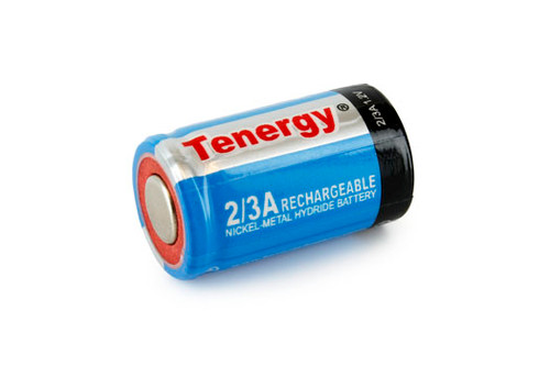 Tenergy 2/3A 1600mAh NiMH Rechargeable Battery