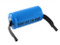 Rechargeable 2/3 AA NiCD battery with tabs allowing for easy soldering into solar lights or cordless phone electronics.
