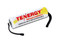 Rechargeable Tenergy NiCd battery featuring pre-attached wire leads for custom battery pack assembly and industrial hobby projects.