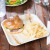 10" Compostable Square Palm Leaf Plate - Set of 25 10" Compostable Square Palm Leaf Plate - Set of 25