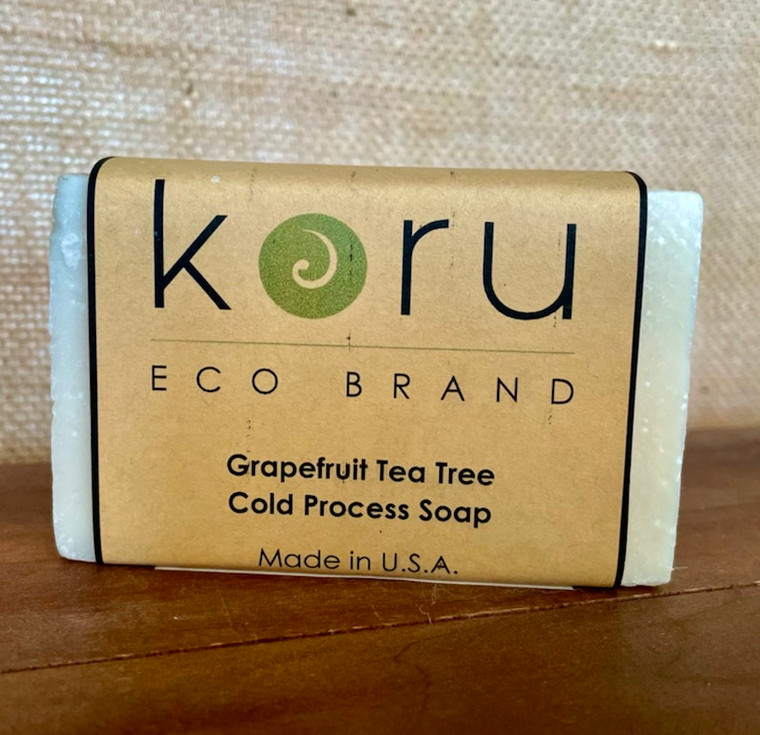 Grapefruit Tea Tree Cold Process Soap