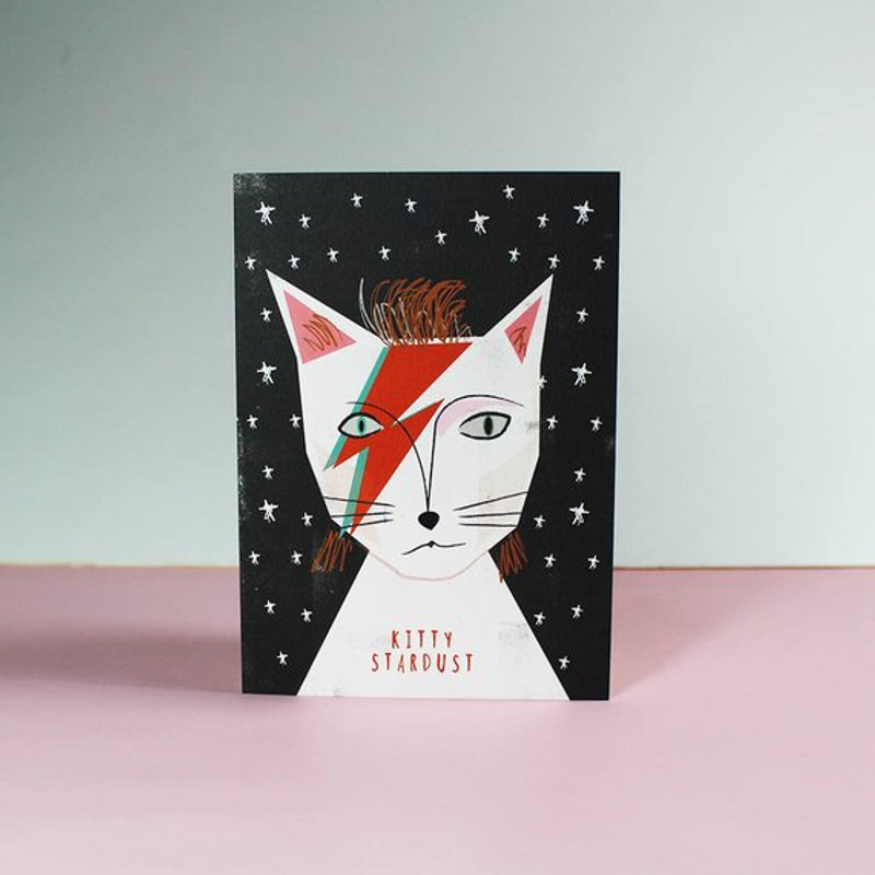 Kitty Stardust Card
