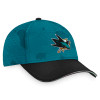 San Jose Sharks Men's Fanatics Authentic Pro Locker Room Flex Hat - Teal/Black