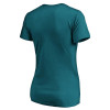 Women's Fanatics Branded Teal San Jose Sharks Authentic Pro Core Collection Prime V-Neck T-Shirt