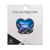 San Jose Sharks Pride Crest Label Pin