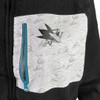 Women's San Jose Sharks Sport Design Sweden Pile Full-Zip Jacket