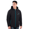 Men's San Jose Sharks G3 Crest Logo Full Zip Jacket