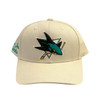 Youth San Jose Sharks Sport Design Sweden Crest Stone Curve Snapback