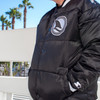 Men's San Jose Sharks & Starter Black Ice Evolve Satin Jacket