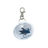 San Jose Sharks Hockey Dog Reflector Circle Tag