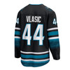 Men's San Jose Sharks Fanatics Cali Fin 3rd Alternate Jersey - Marc-Édouard Vlasic #44