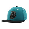 San Jose Sharks Cali Fin 3rd Alt Logo SJ City Snap Hat