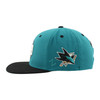 San Jose Sharks X Jumbo 19 Z11 Teal/Black Visor Snap Hat