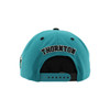 San Jose Sharks X Jumbo 19 Z11 Teal/Black Visor Snap Hat
