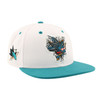 San Jose Sharks Freaks Logo Z11 White/Teal Snap Hat