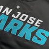 San Jose Sharks Mitchell & Ness Lightweight Satin Black Jacket