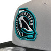 Men's San Jose Sharks New Era 3rd Alt. Cali Fin Gray Snap Hat