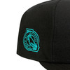 Men's San Jose Sharks New Era Evolve Fin Black Snap Hat