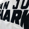 San Jose Sharks & Starter Black Ice Varsity Leather Jacket Signed by Marleau #12 & Thornton #19