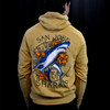 San Jose Sharks Duck Co. Flower Shark Hoodie