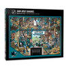 San Jose Sharks Barnyard Fans 500Pc Puzzle San Jose Sharks Barnyard Fans 500Pc Puzzle