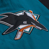 San Jose Sharks Mitchell & Ness Wordmark Vintage Nylon Pullover