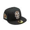 San Jose Sharks New Era 5950 2025 Los Tiburones Sugar Skull Fitted Black Hat