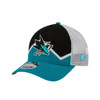 San Jose Sharks New Era 940 A-Frame Knit Trucker Hat San Jose Sharks New Era 940 A-Frame Knit Trucker Hat