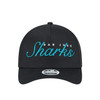 Women's San Jose Sharks New Era Metallic 940 M-Crown A-Frame Snap Hat