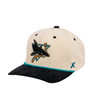 San Jose Sharks Capx 2Tone Throwback Corduroy Snap Hat