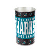 San Jose Sharks WinCraft 15'' Tapered Wastebasket