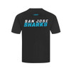 San Jose Sharks Pro Standard Stealth Fin Wordmark Tee