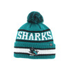 Youth San Jose Sharks Zephyr Primary Teal CPK Beanie