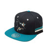 San Jose Sharks Zephyr Heritage 2-Tone Stripe Hat