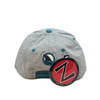 San Jose Sharks Zephyr Heather Sharks Script Snap Hat