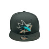 Youth San Jose Sharks New Era 950 Crest Logo Snap Hat